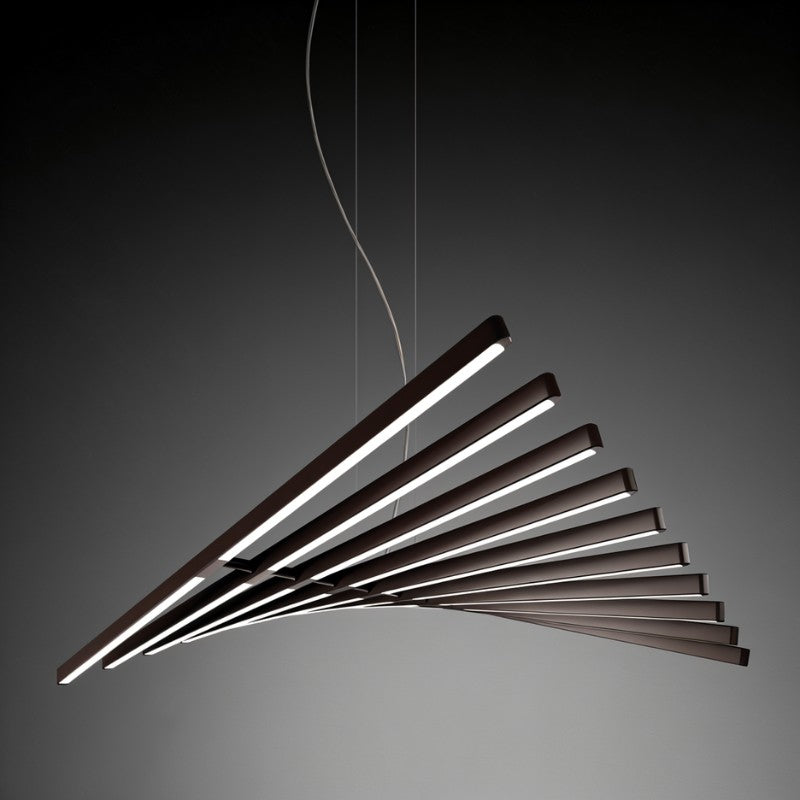 Waves Chandelier | Adjustable Color Temperature, Customizable Design & Ideal for Kitchens and Offices