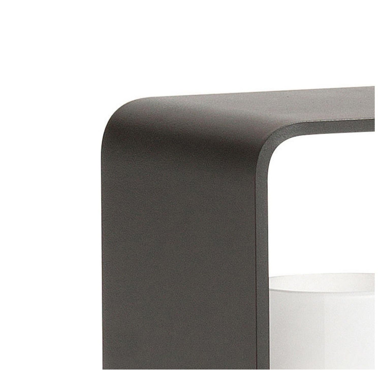 Waterproof Black Rectangular Solar Outdoor Lanterns for Modern Gardens & Patios