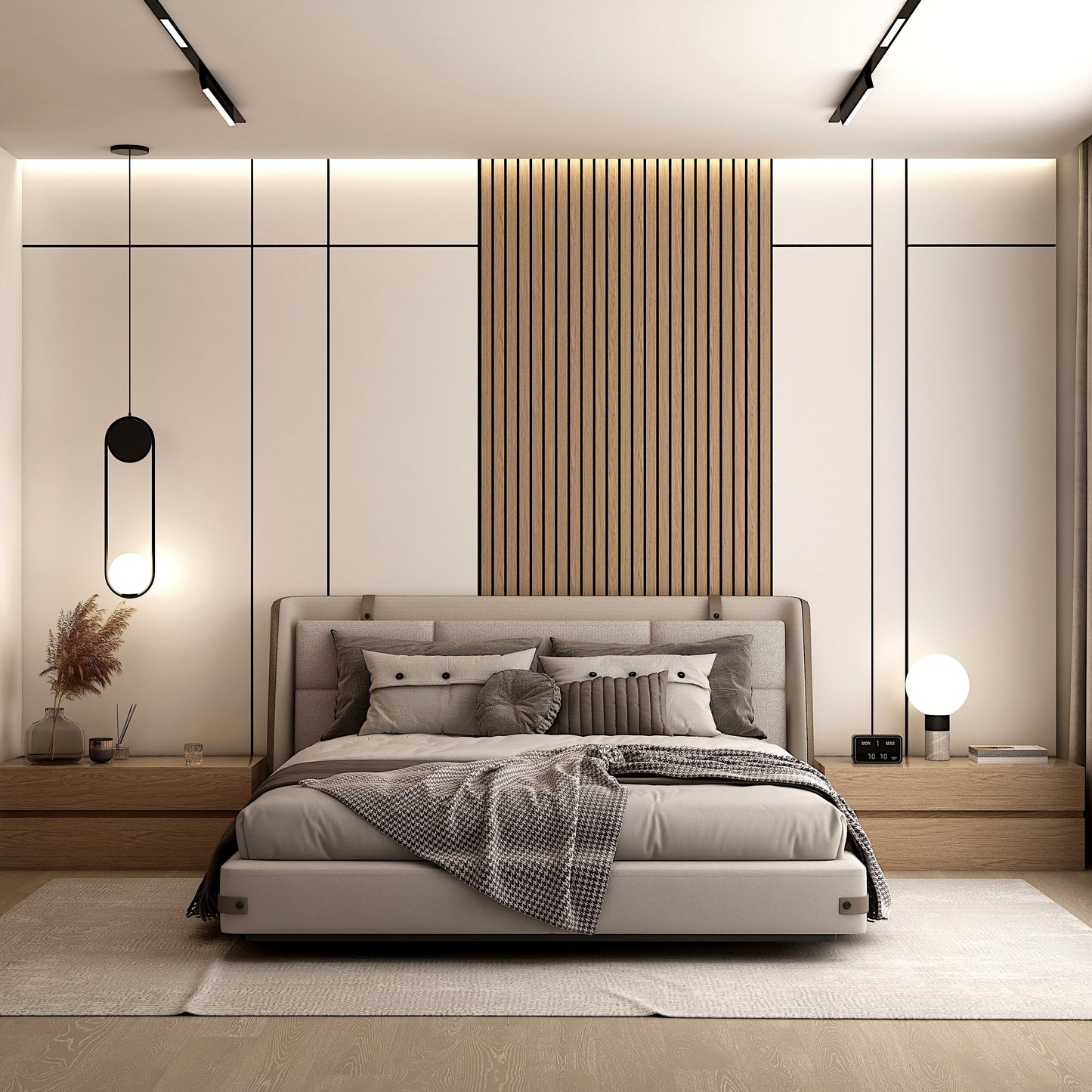 Vertical Wood Panels: Stylish Acoustic Solution for Living Rooms, TV Walls & Beyond with LED Options