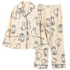 Image of Fashion Sleepwear Womens Cotton Pijamas