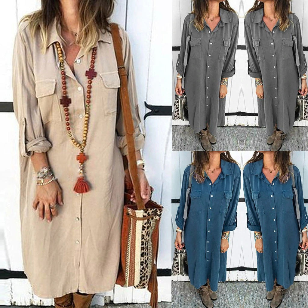 Women Oversized Button Down shirt