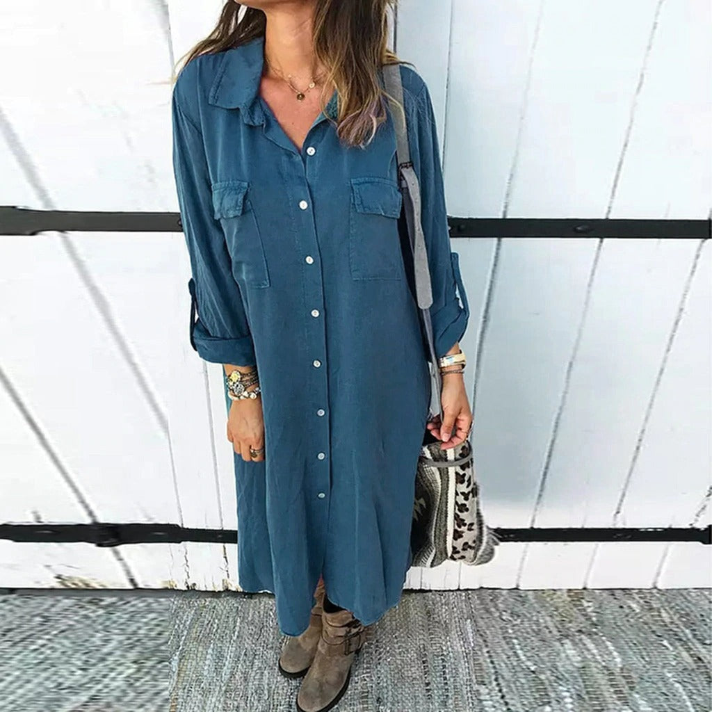 Women Oversized Button Down shirt