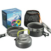 Image of Camping Cookware Set Cooking Camping Equipment