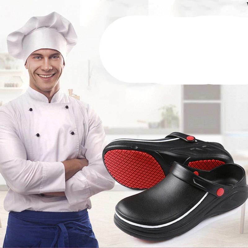 Unisex Waterproof Oil-proof Comfortable Chef Shoes