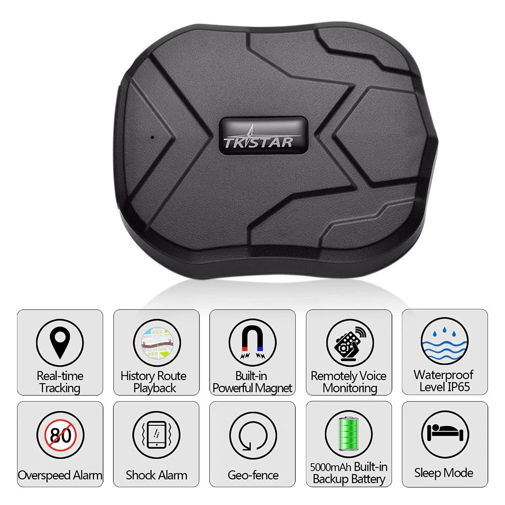 GPS Tracker Car TK905 5000mAh 90 Days Standby Vehicle Tracker GPS