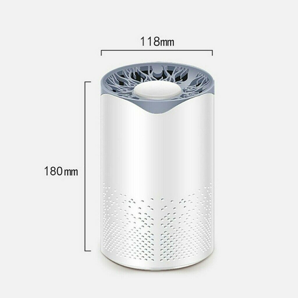 Air Purifier Whole House UV Light Germicidal Activated Carbon Filter Sterilizer