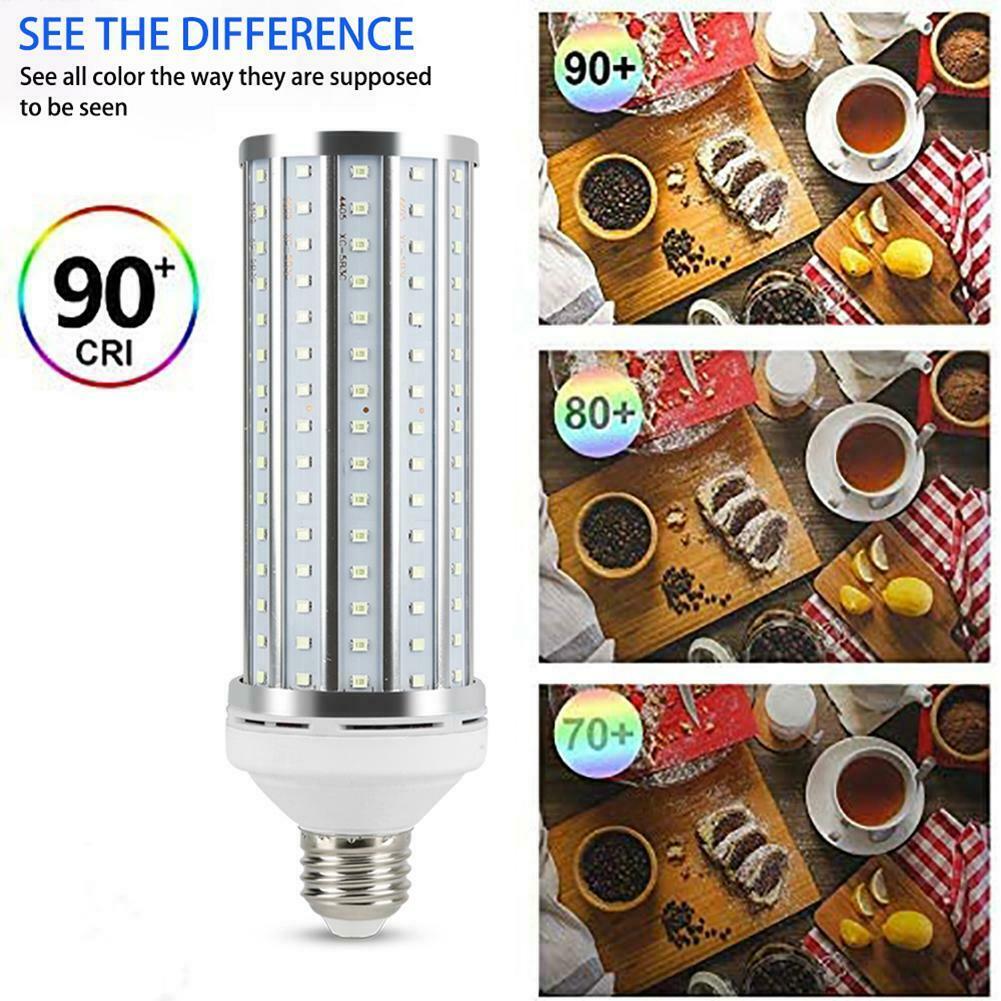 UV 60W Germicidal Lamp LED UVC Bulb E27 Household Disinfection Light With Remote