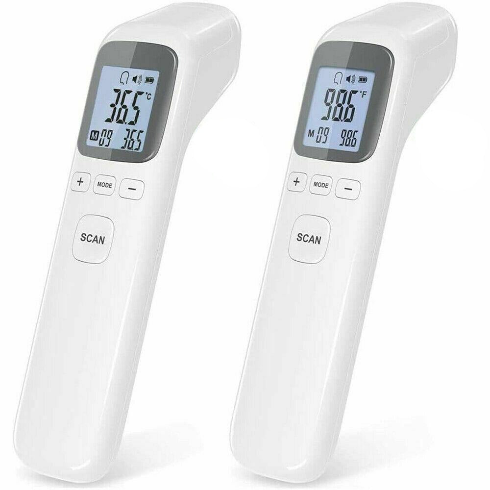 In Stock Touch Free Infrared Forehead Thermometer - For Adults and Kids