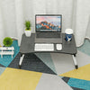 Image of Adjustable Laptop Stand Folding Portable Laptop Desk for Couch