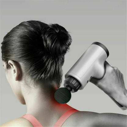 6 Speed Massage Gun Deep Tissue Percussion Massager Muscle Vibrating Relaxing