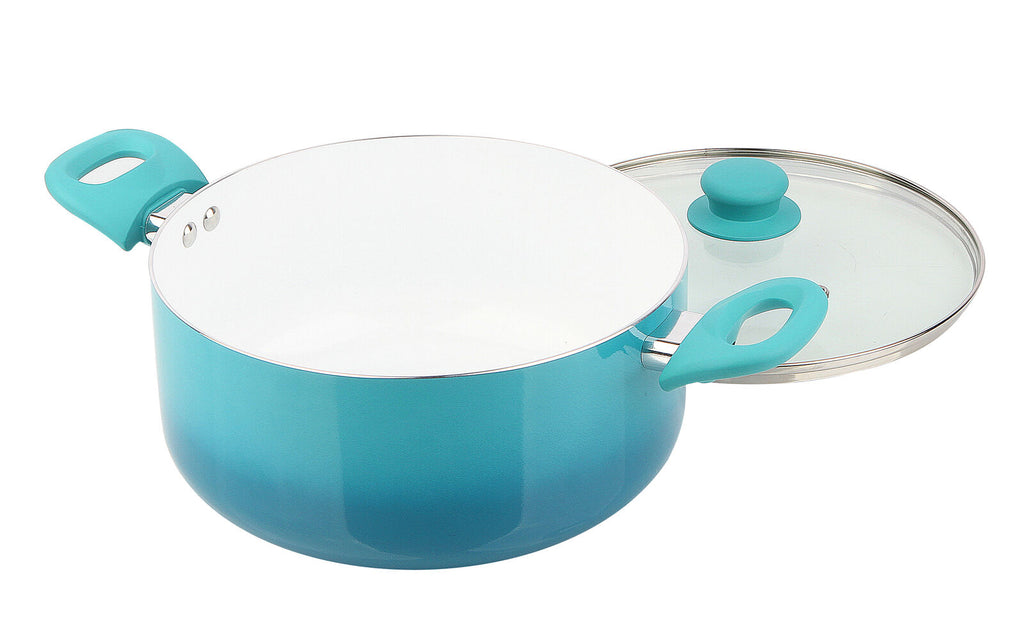 12 Pieces Greenlife Diamond Ceramic Non-stick Cookware Set