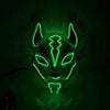 Image of Fox Drift LED Halloween Mask Light Mask for Party
