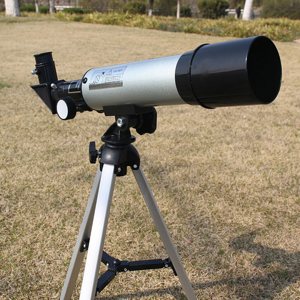 360/50mm Refractive Astronomical Telescope Tripod Monocula Space Scope Refractor