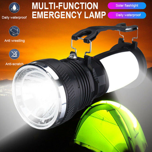 5000 Lumens Solar Flashlight