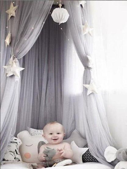 Baby Bed Curtain Round Crib - Balma Home