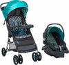 Image of Baby Stroller and Car Seat Combo Infant Comfort Walker Travel System Foot Brakes