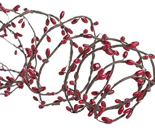 Primitive Red Berry Wreath
