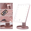 Image of 22 LED Lights Touch Screen Makeup Vanity Mirror With Lights 1X 10X