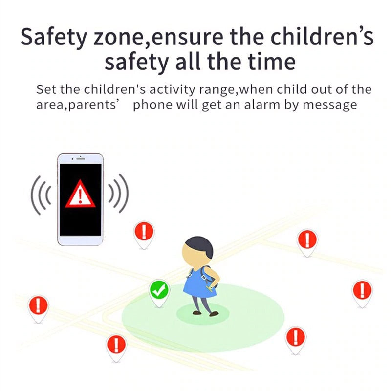 2020 Kids Smart Watch with GPS Tracker Child Tracker