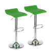Image of Set Of 2 Counter Stools Bar Adjustable Height