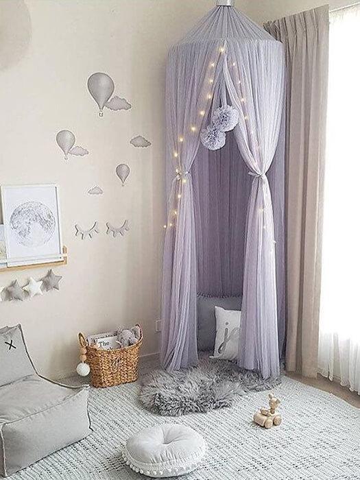 Baby Bed Curtain Round Crib - Balma Home