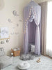 Image of Baby Bed Curtain Round Crib - Balma Home