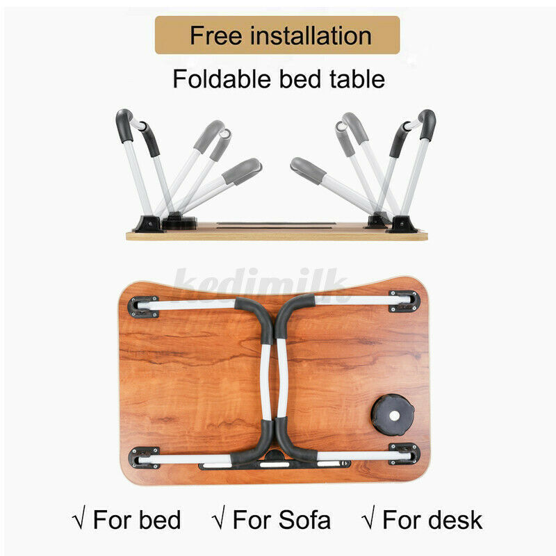 Adjustable Laptop Stand Folding Portable Laptop Desk for Couch