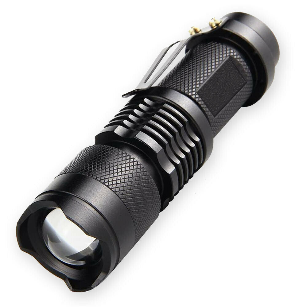 Military Tactical Flashlight Torch CREE XML T6 Zoomable Led