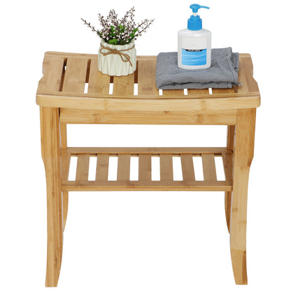 Medical Spa Teak Shower Bench