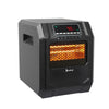 Image of Portable Electric Infrared Space Heater 1500W 12H Timer Remote Control Indoor