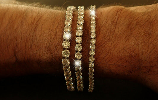 Mens Tennis Bracelet