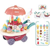 Image of 30 Pcs Ice Cream Cart Toy Candy Trolley
