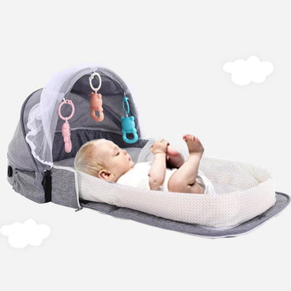 3Pcs Portable Foldable Moses Basket Bassinet