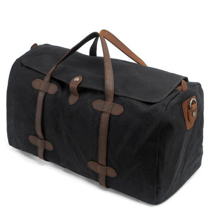 Waterproof Waxed Canvas Duffel Handbag Weekend Bag