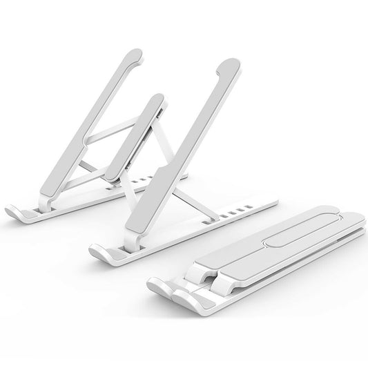 Adjustable Foldable Laptop Stand Fr Desk Portable Notebook Riser Computer Holder