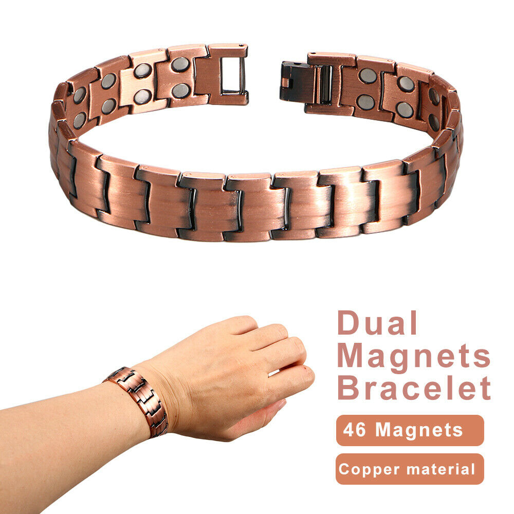 Magnetic Therapy Bracelet Pure Copper Bracelet for men