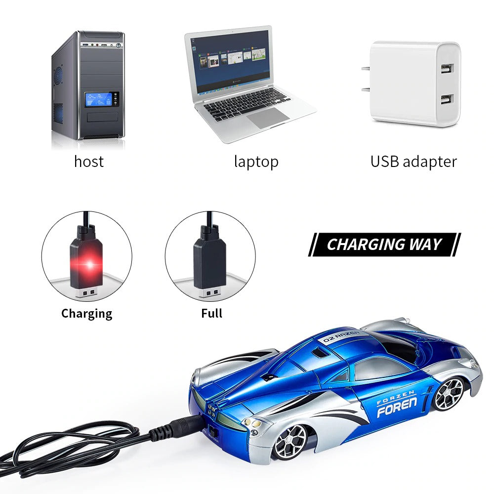 Remote Control Gravity Defying Wall Climbing RC Car