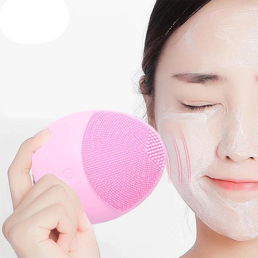 Facial Cleansing Brush Silicone Face Brush Face Scrubber