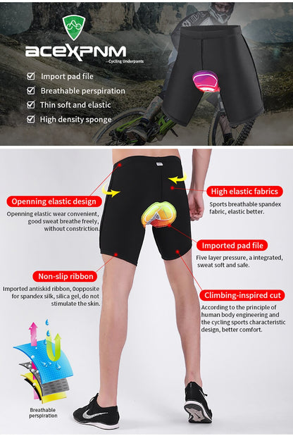 Cycling Shorts - Gel Padded Woman Cycling Underwear