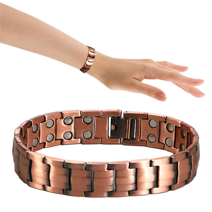 Magnetic Therapy Bracelet Pure Copper Bracelet for men