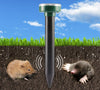 Image of 4pcs Solar Powered Ultrasonic Sonic Mouse Repellent Mole Pest Rodent Repeller
