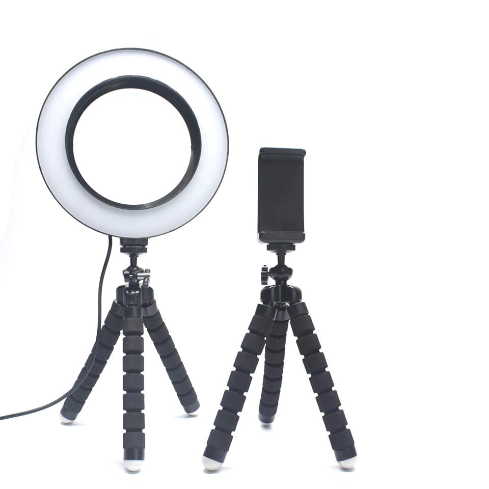 Ring Lamp 16cm Led Ring Light with Tripod for Smartphone