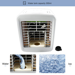 4 in 1 Small Portable Air Conditioner Fan 2 Speed Noiseless Mini Air Conditioner Home Humidifier