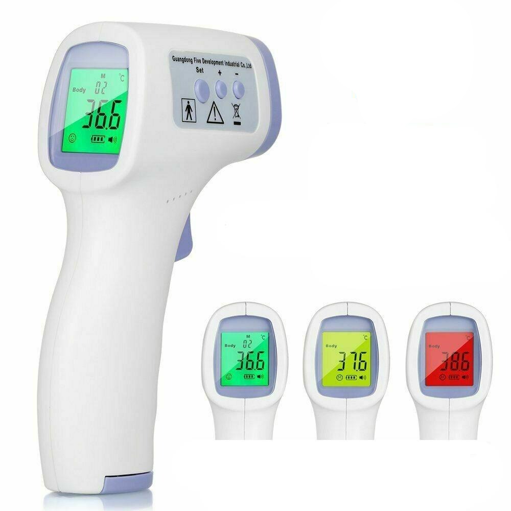 Medical NON-CONTACT Body Forehead IR Infrared Laser Digital Thermometer Accurate