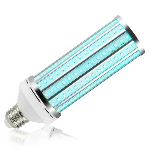 60W UV Germicidal Corn Lamp LED UVC Bulb E27 Ozone Disinfection Light W/ Remote