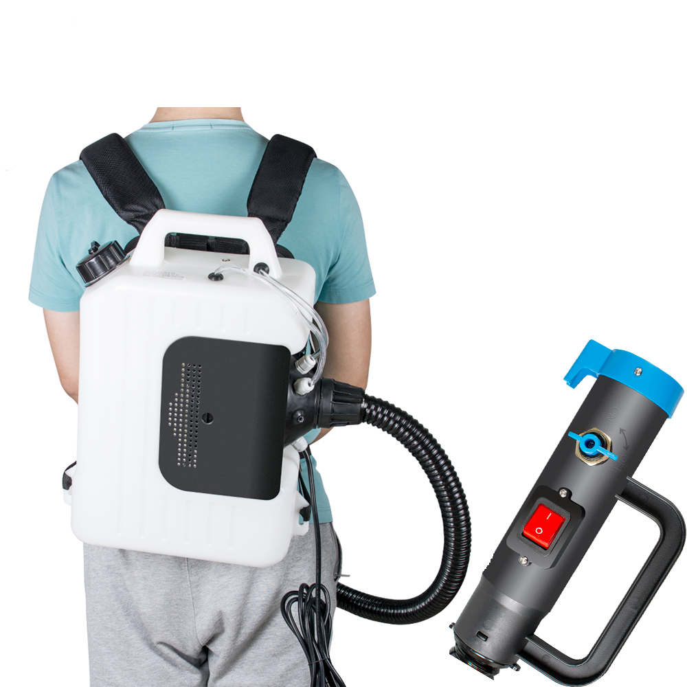10L ULV Fogger Machine Sprayer Backpack Electric Fogging Disinfection 1200W