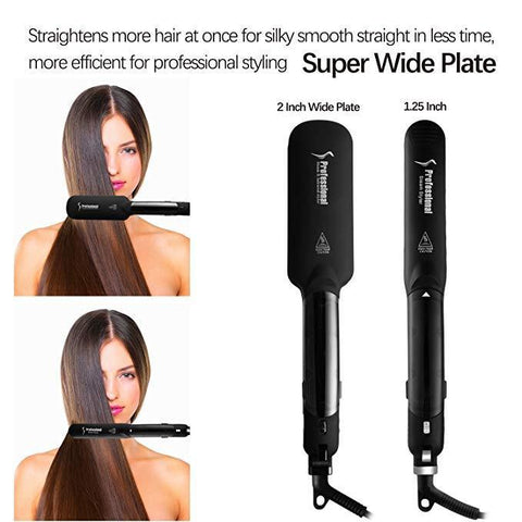 Professional Hair Straightener Infrared Steam