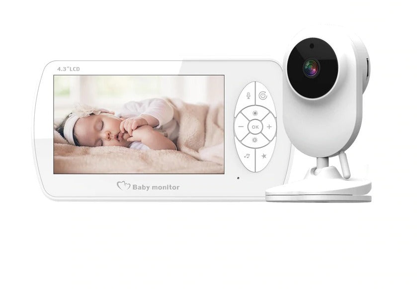 Video Baby Monitor 3.2 Inch Screen Camera Infrared Vision Wireless 2-Way Audio Wireless