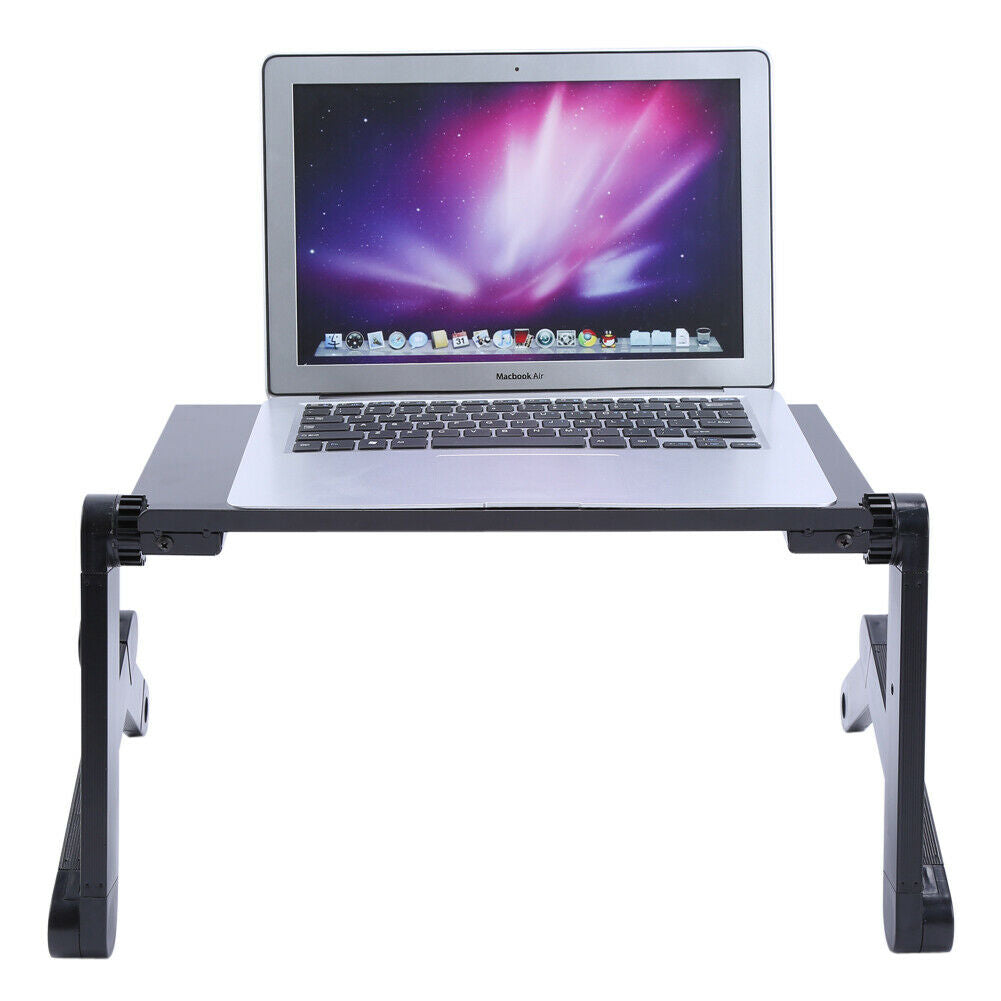 Portable 360°Adjustable Lap Desk Folding Laptop Notebook Bed Table Stand
