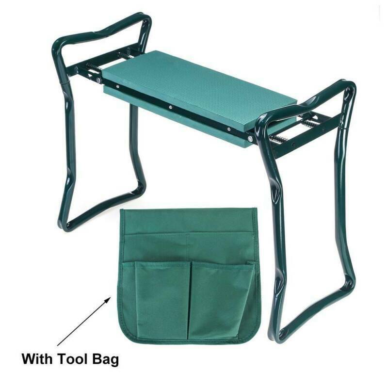 Garden Kneeler And Seat - Protects Your Knees, Clothes From Dirt & Grass Stains, Garden bag